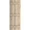 Ekena Millwork Rustic Three Board Spaced Board-n-Batten Hand Hewn Faux Wood Shutters, 17 1/2W x 72H, PR SHUBSS17X72HHPR - alternate 8